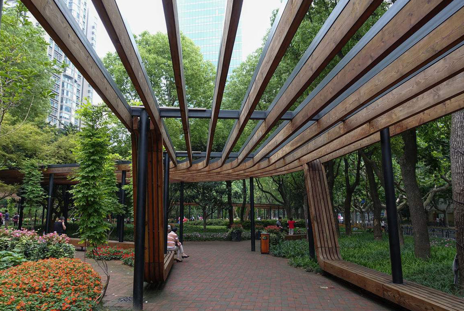 社区公园长廊设计