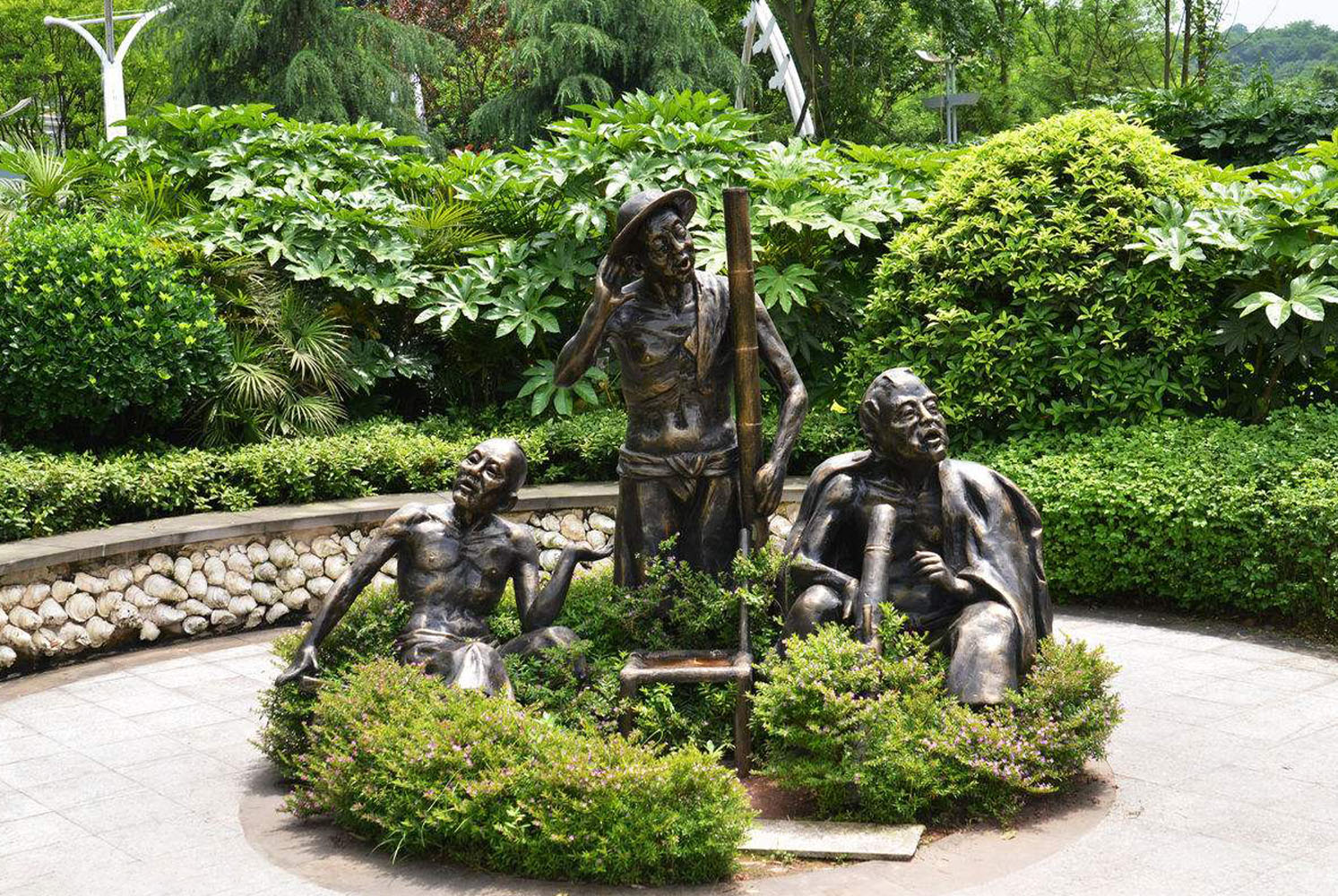 社区公园雕塑设计